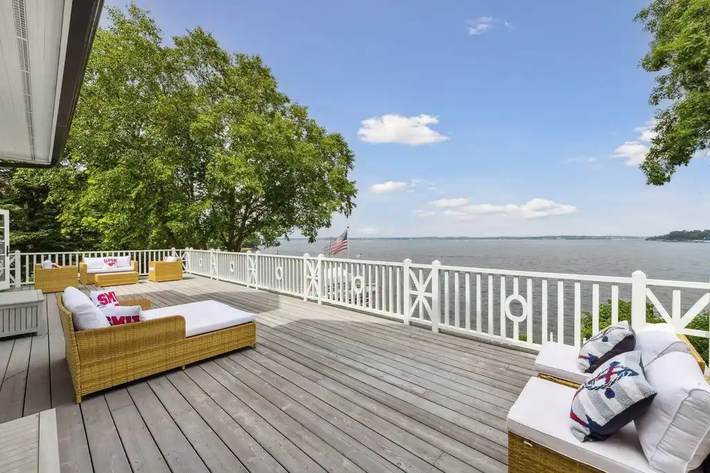 Stunning 20100 Lakeview Ave Residence with Private Beach and Expansive Lakeshore Asking 12.5 Million 11