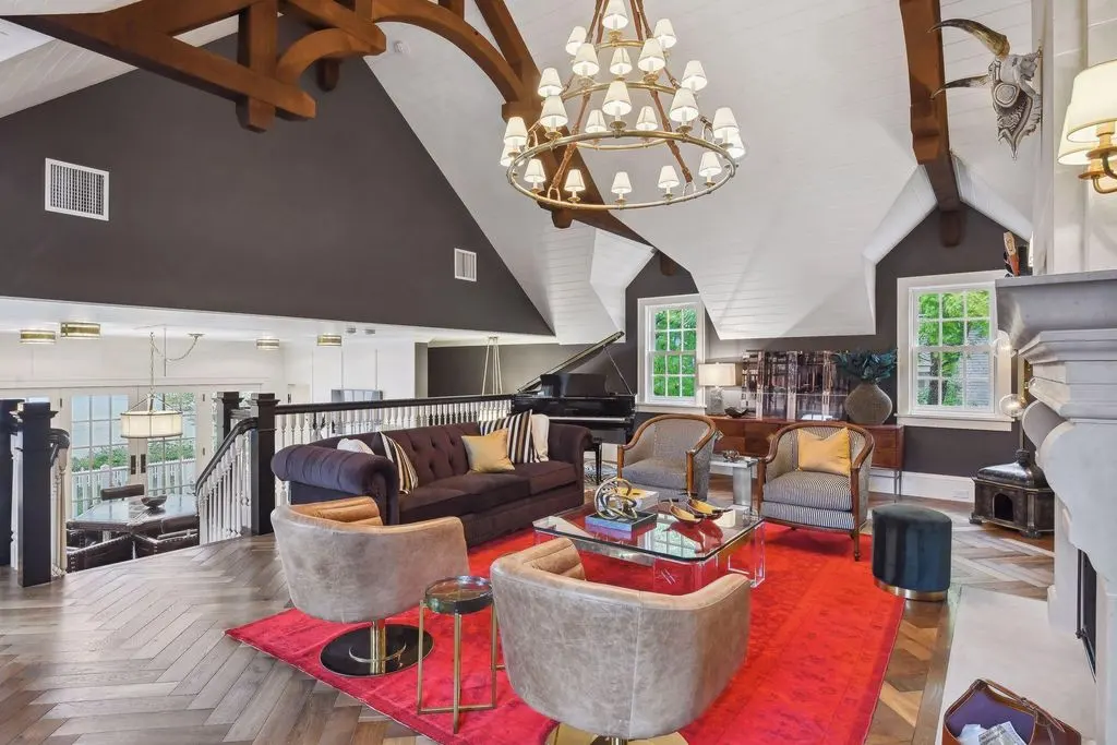 Stunning 20100 Lakeview Ave Residence with Private Beach and Expansive Lakeshore Asking 12.5 Million 12