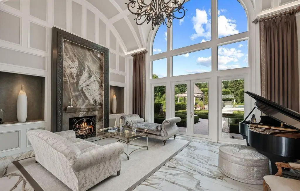 Stunning French Country Manor at 18101 Sheldon Rd Lists in Michigan for 8.25 Million 8