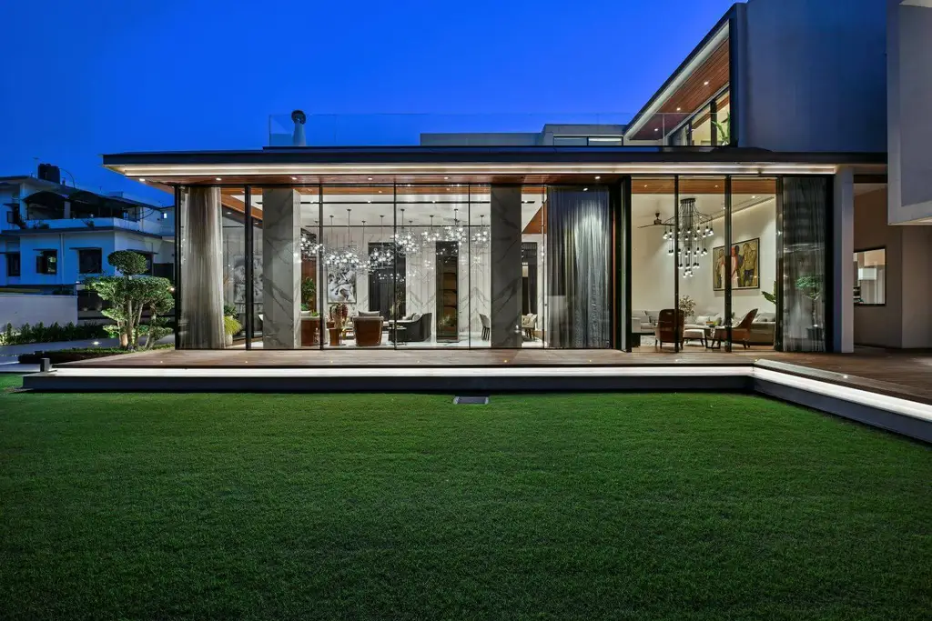 Verdant Villa by 42MM Architecture A Layered Symphony of Green and Geometry in Nepal 10 result