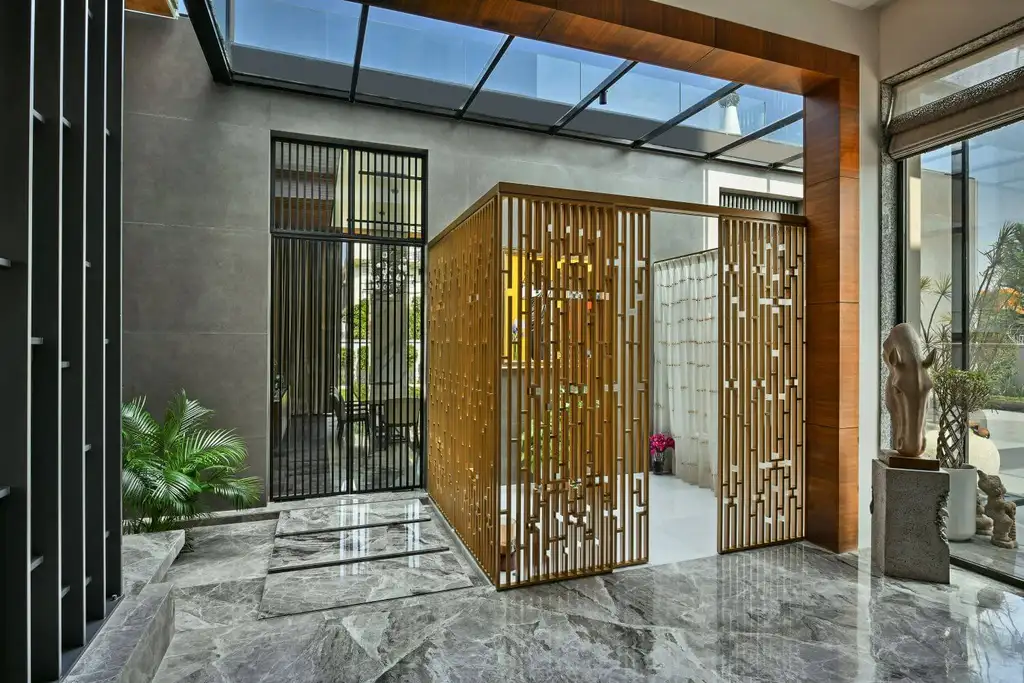 Verdant Villa by 42MM Architecture A Layered Symphony of Green and Geometry in Nepal 11 result