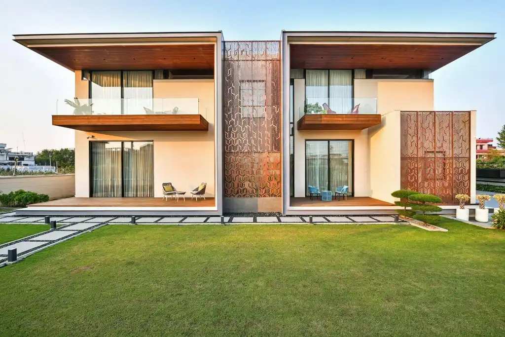 Verdant Villa by 42MM Architecture, A Layered Symphony of Green and Geometry in Nepal