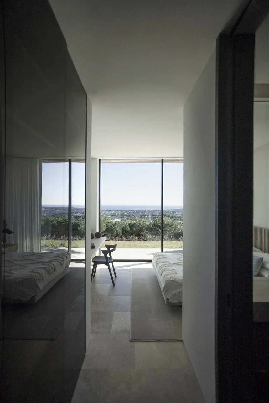Villa BLUE by ARK Architects, A Sculptural Sanctuary with Infinite Mediterranean Views