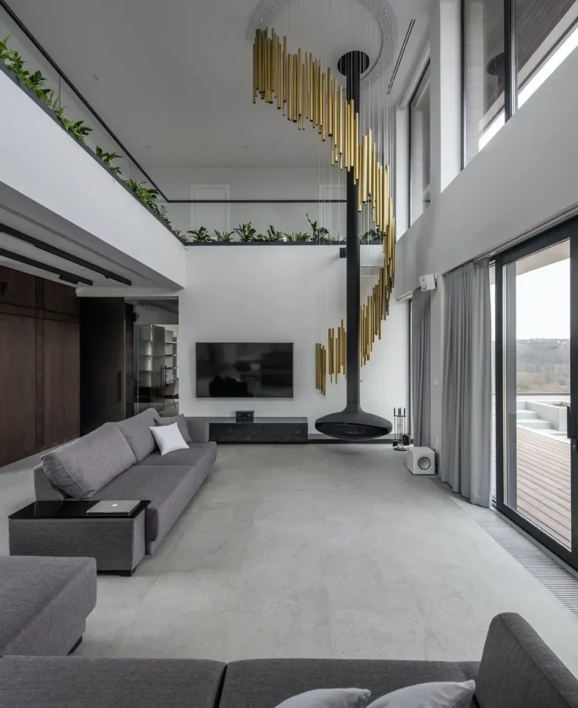 Vin House by Bogdanova Bureau Blends Modern Rationalism with Riverfront Serenity in Ukraine 10