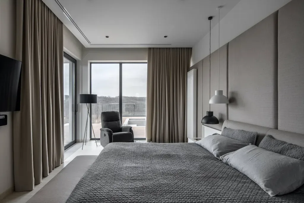Vin House by Bogdanova Bureau Blends Modern Rationalism with Riverfront Serenity in Ukraine