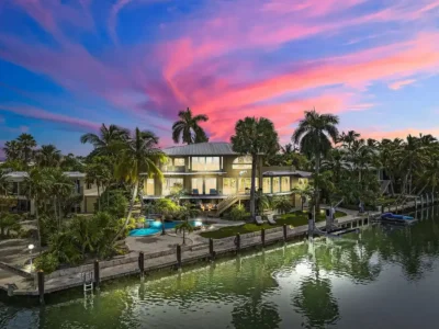 1112 Venetian Blvd Listed for 8.5M Waterfront Masterpiece in the Heart of Plantation Key 1
