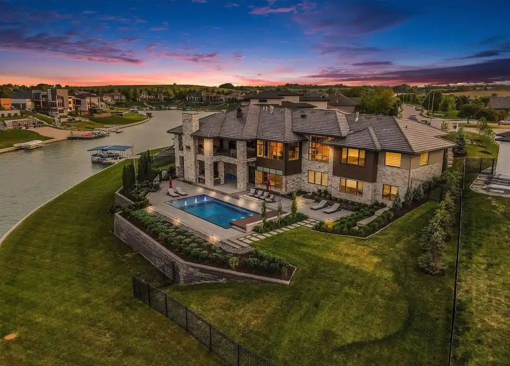 12149 N 177th Cir A Spectacular Executive Lakefront Home on Bennington Lake — Listed at 2495000 7