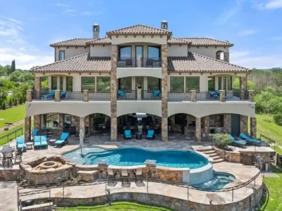 1216 Travis Bluff Way Spectacular Lakefront Estate with Private Tram and Dock Lists for 5.85 Million 3