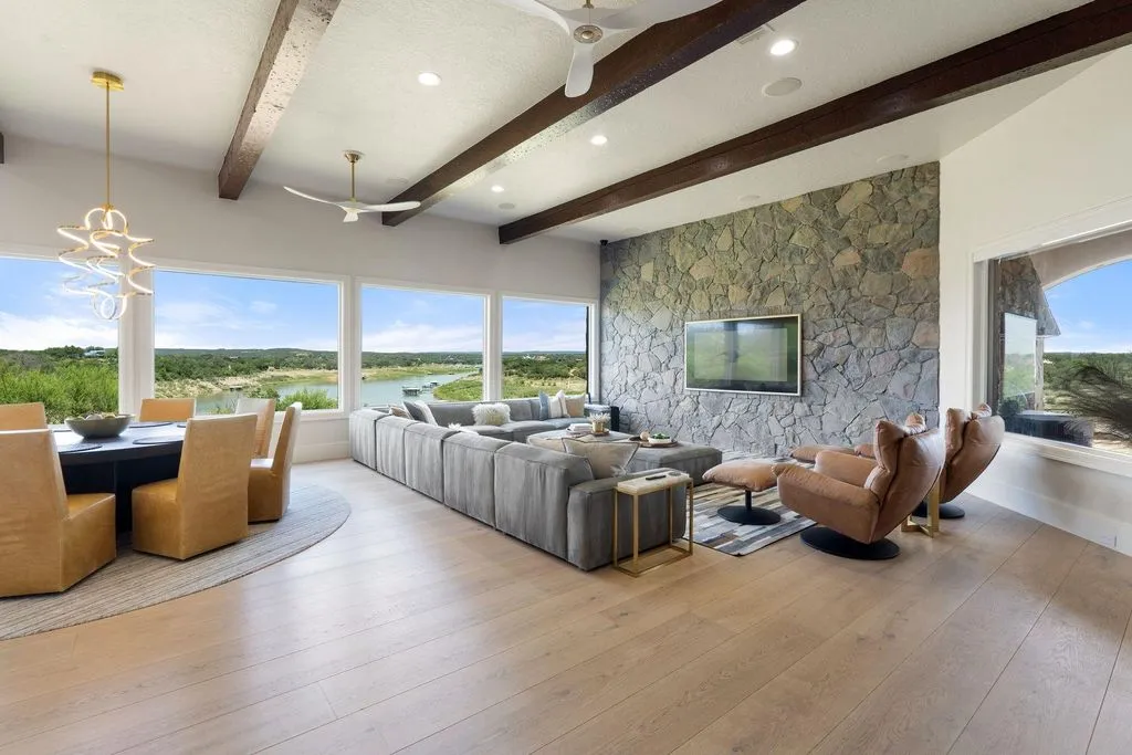 1216 Travis Bluff Way Spectacular Lakefront Estate with Private Tram and Dock Lists for 5.85 Million 6