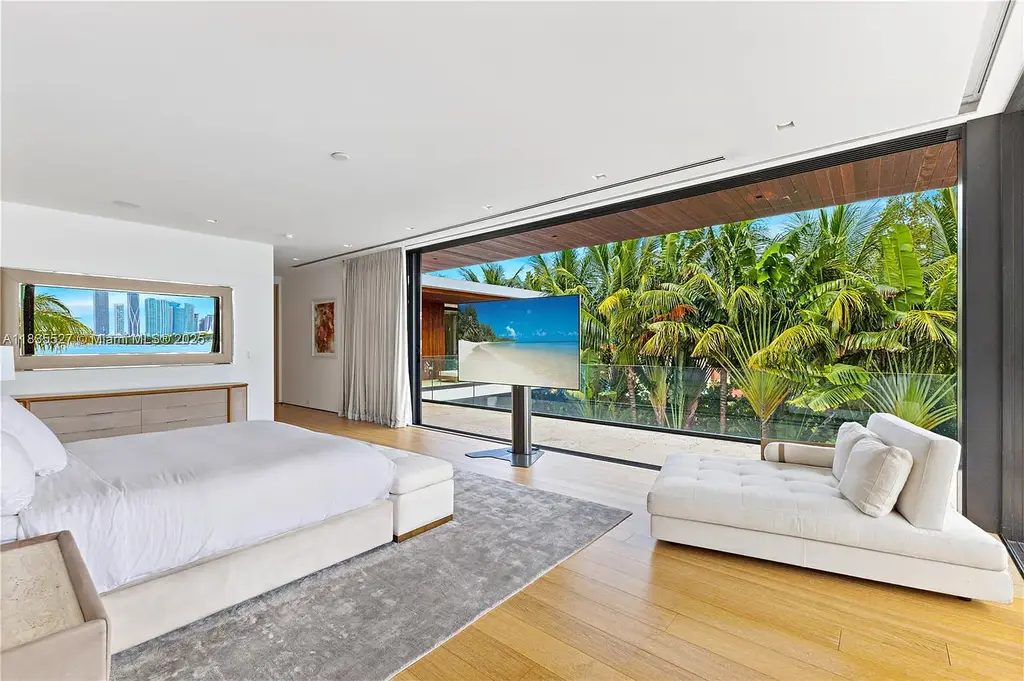 126 W San Marino Dr Asking 38M Spectacular Waterfront Home With Rooftop Dock and Skyline Views 8