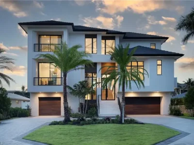141 Channel Dr Shines With 12.7M Waterfront Luxury in Naples Vanderbilt Beach 1