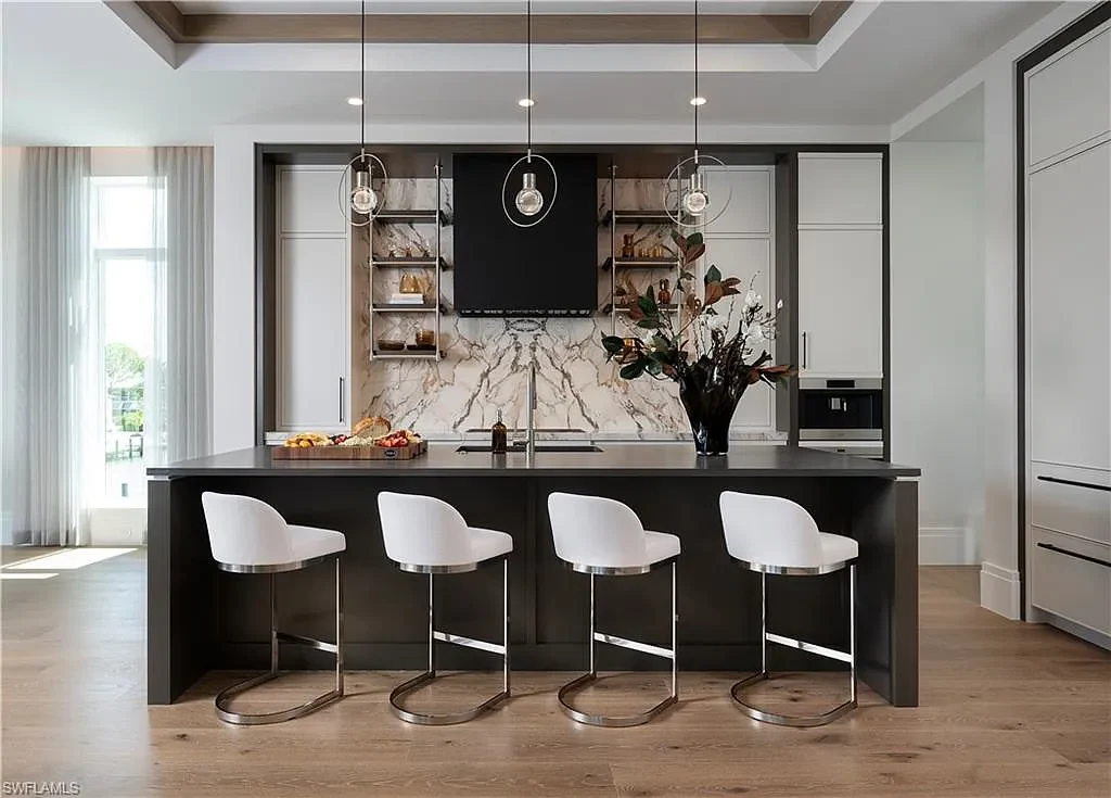 141 Channel Dr Shines With 12.7M Waterfront Luxury in Naples Vanderbilt Beach 2