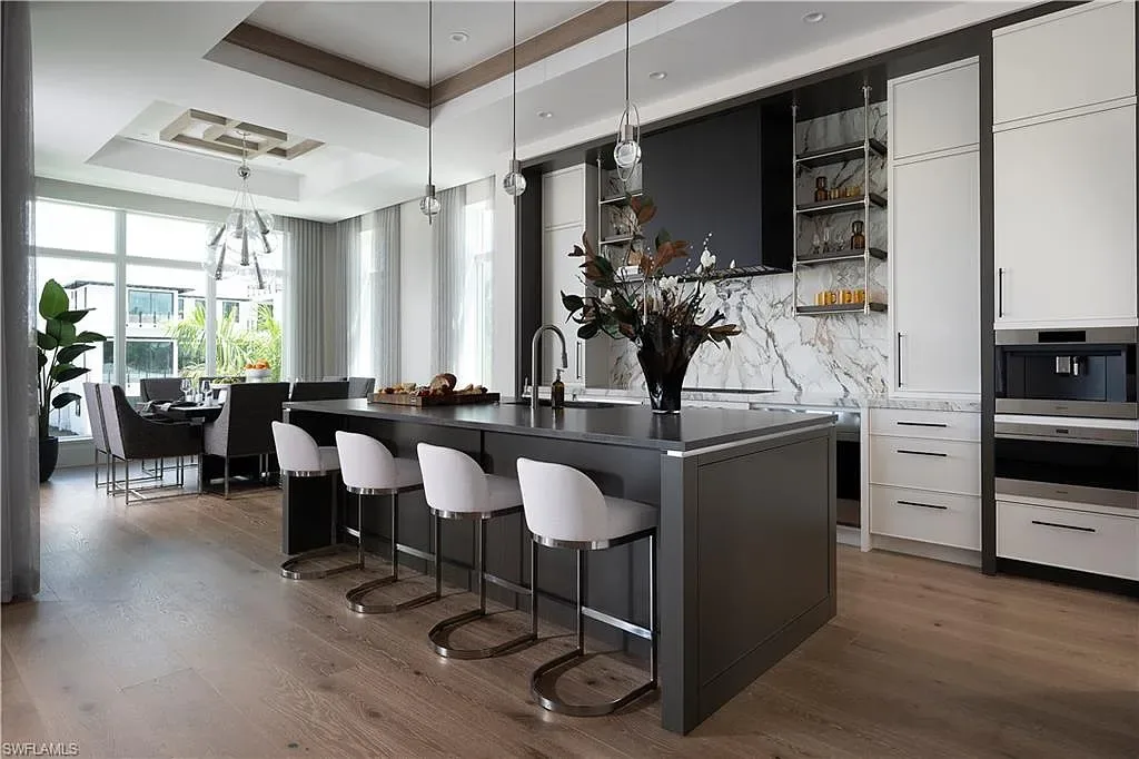 141 Channel Dr Shines With 12.7M Waterfront Luxury in Naples Vanderbilt Beach 4