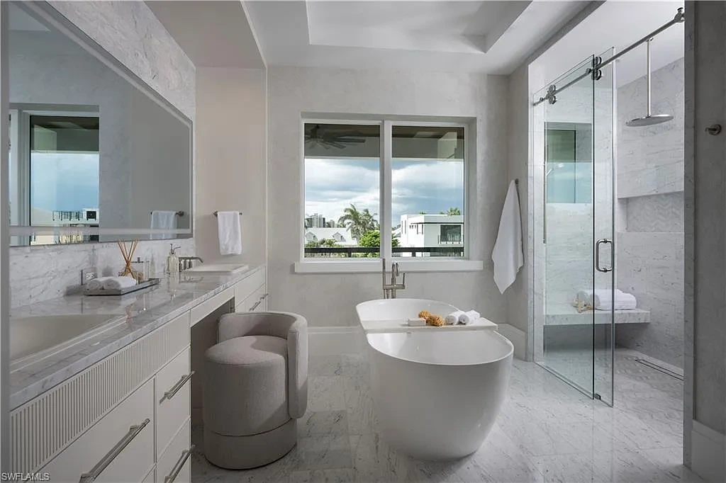 141 Channel Dr Shines With 12.7M Waterfront Luxury in Naples Vanderbilt Beach 9