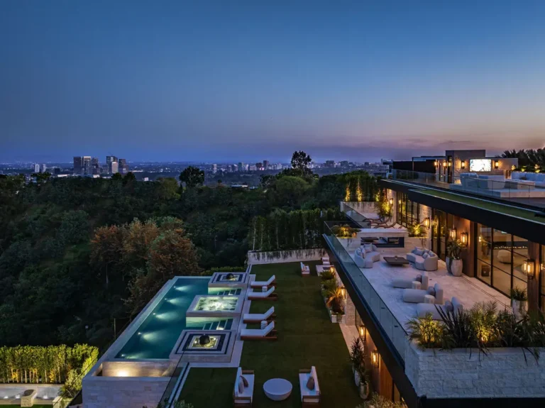 1414 Donhill Drive by Whipple Russell Architects, A Sculptural Hillside Retreat in Beverly Hills