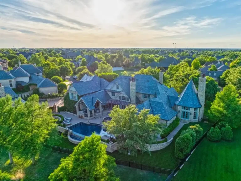 A $4.2M Architectural Gem in Oklahoma Where Timeless French Style Meets Luxury Resort Living