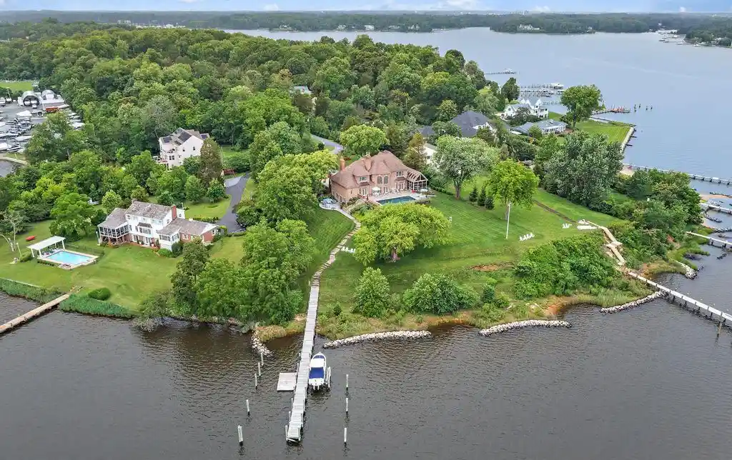 1556 Widows Mite Rd A Breathtaking Waterfront Estate with Sweeping South River Views Listed at 5.5 Million 2