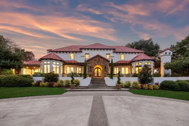 A Breathtaking Spanish-Style Retreat in Texas Offers Unmatched Resort Living for $7.8M