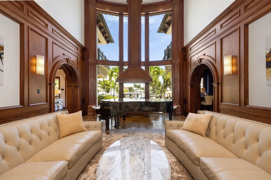 2325 NE 27th Street Spectacular West Coast Contemporary Villa in Lighthouse Point for Sale at 9 11