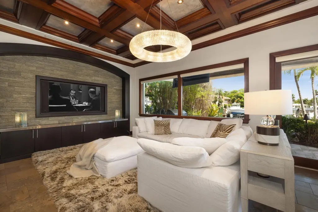 2325 NE 27th Street Spectacular West Coast Contemporary Villa in Lighthouse Point for Sale at 9 4