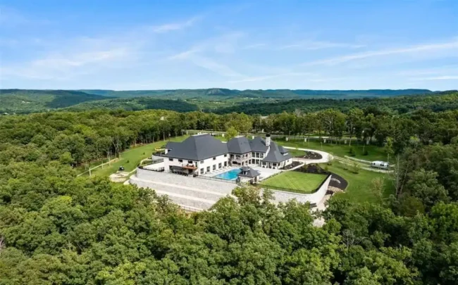 Exquisite Ozark Mountain Estate on 10+ Acres Offers Unrivaled Luxury for $8.95 Million