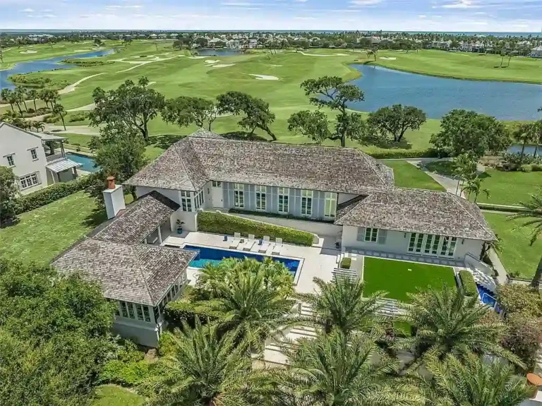 Vero Beach $16 Million Luxury Compound Offers Rare Golf Views, Guest Cottages, and Resort-Style Living