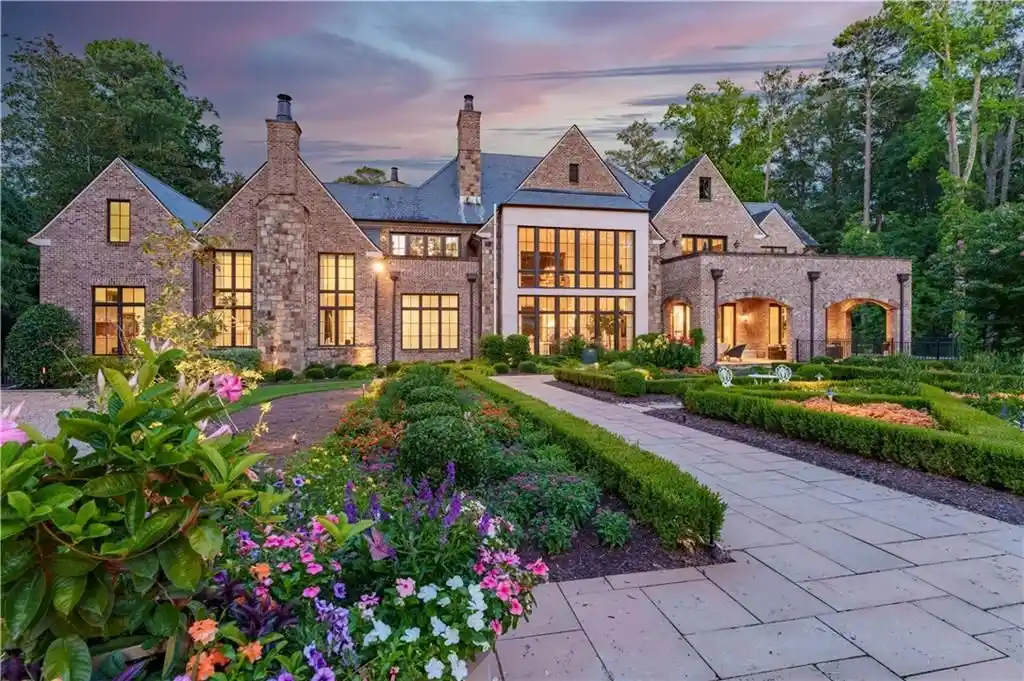 3800 Northside Dr NW Is a Magnificent English Manor in Georgia Formerly a Designer Showhouse Offered at 18M 4