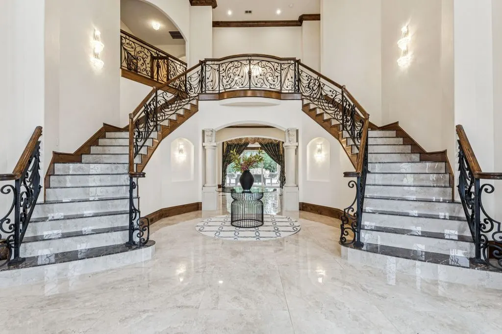 5600 Twin Cities Ln Delivers Elevated Mediterranean Luxury with Golf Course Vistas for 4.75 Million 3