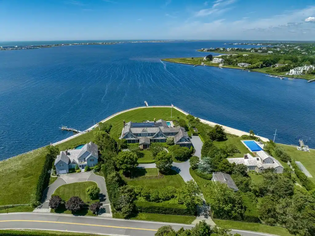 59 Shore Rd An Exquisite Waterfront Estate with 380 Feet of Moriches Bay Frontage Asks 15.95 Million 1