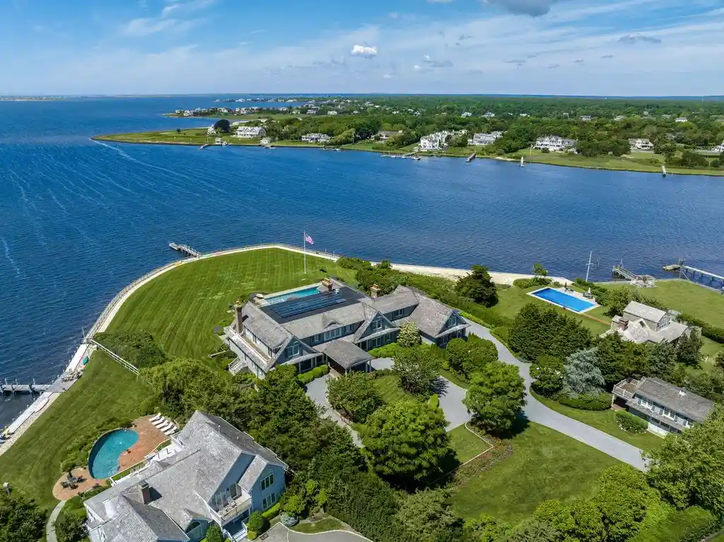 59 Shore Rd An Exquisite Waterfront Estate with 380 Feet of Moriches Bay Frontage Asks 15.95 Million 3