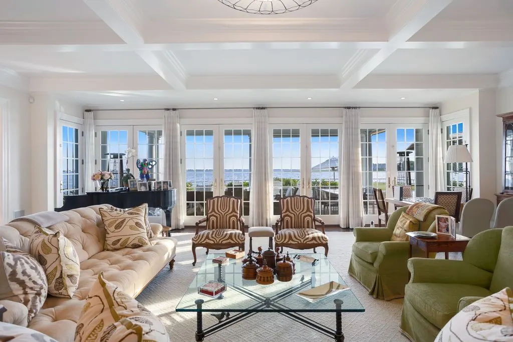 59 Shore Rd An Exquisite Waterfront Estate with 380 Feet of Moriches Bay Frontage Asks 15.95 Million 6