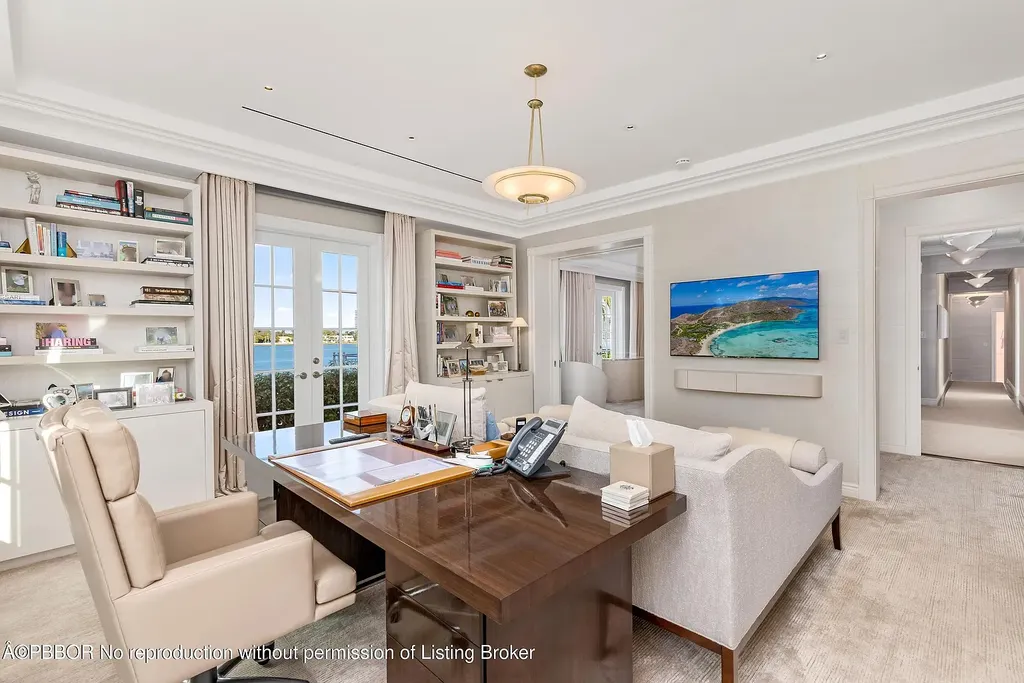631 Island Dr Palm Beach Listed at 39.8M Grand Georgian Waterfront Estate with Private Dock and Sunset Views 2