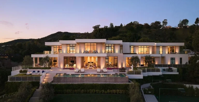 A Masterfully Crafted Beverly Hills Estate with Unrivaled Ocean-to-City Views Listed at $77.5 Million