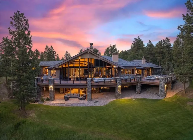 An Iconic $7.75 Million Estate Offering Unmatched Privacy, Style, and Views of Mt. Blue Sky