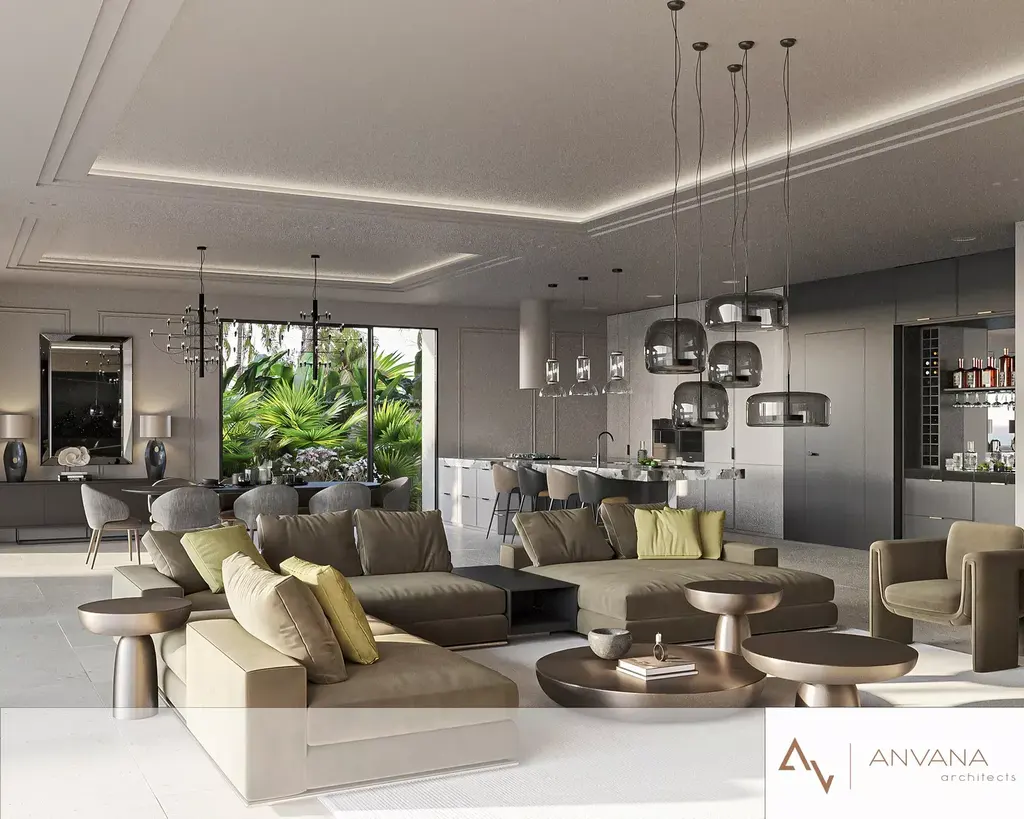 AT House by Anvana Architects A Tropical Modern Villa Blending Glass Water and Landscape 3