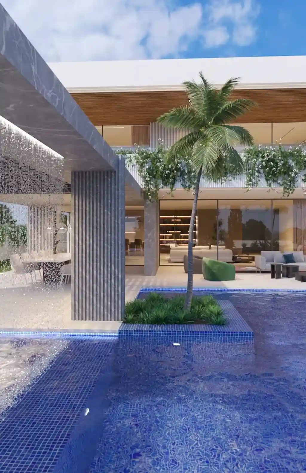 AT House by Anvana Architects, A Tropical Modern Villa Blending Glass, Water, and Landscape