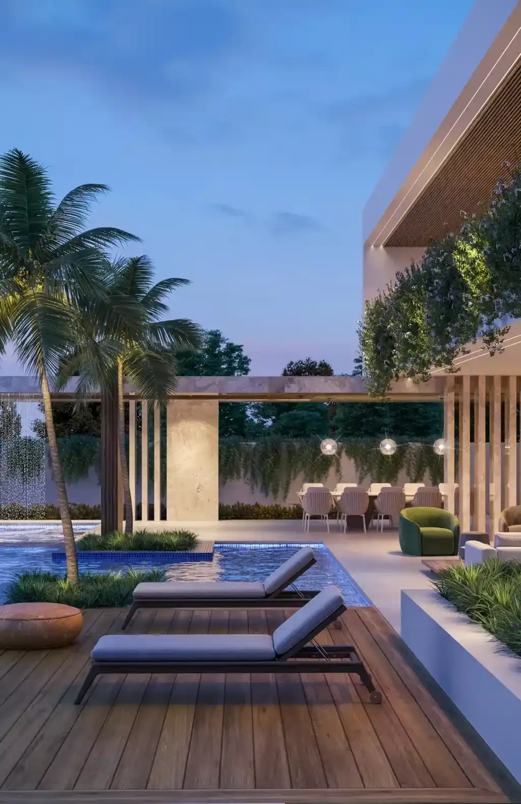 AT House by Anvana Architects A Tropical Modern Villa Blending Glass Water and Landscape 8