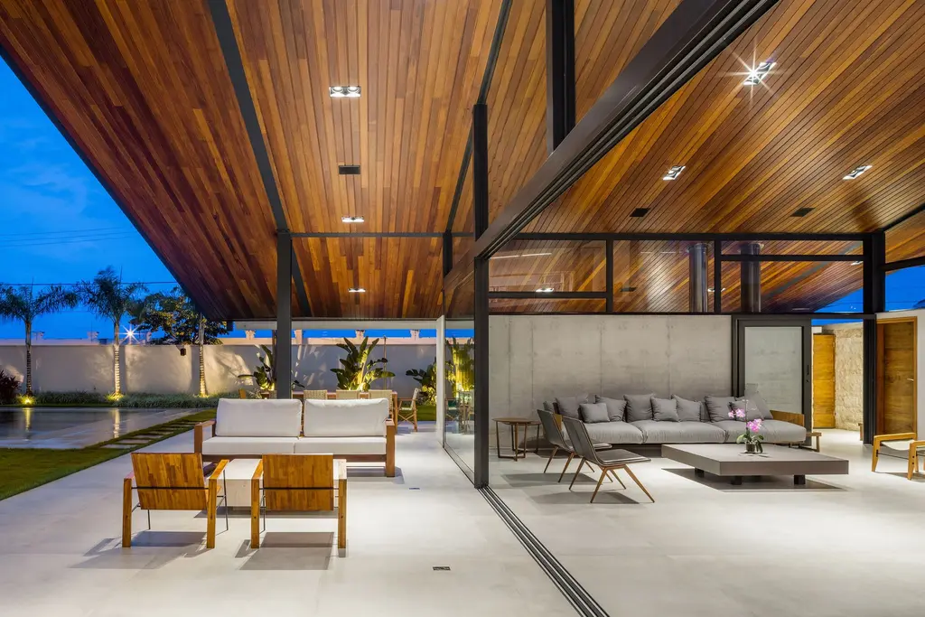 CR House by Obra Arquitetos An Open Plan Brazilian Home Blending Light Landscape and Sustainability 2