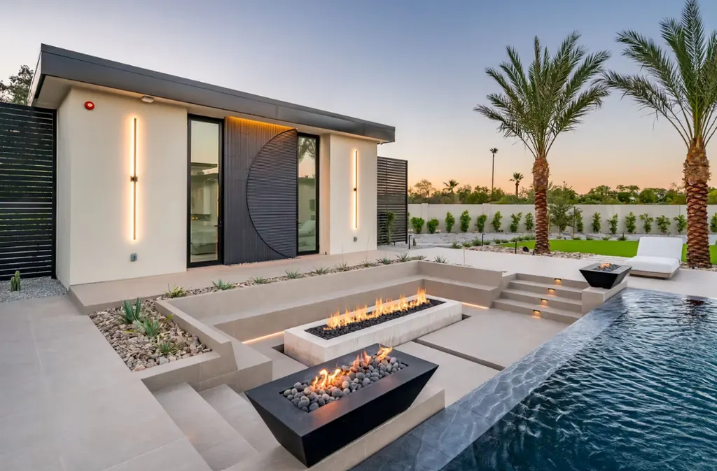 Calizonia Casual by JMAD A Roman Inspired Modern Retreat in Paradise Valley 10