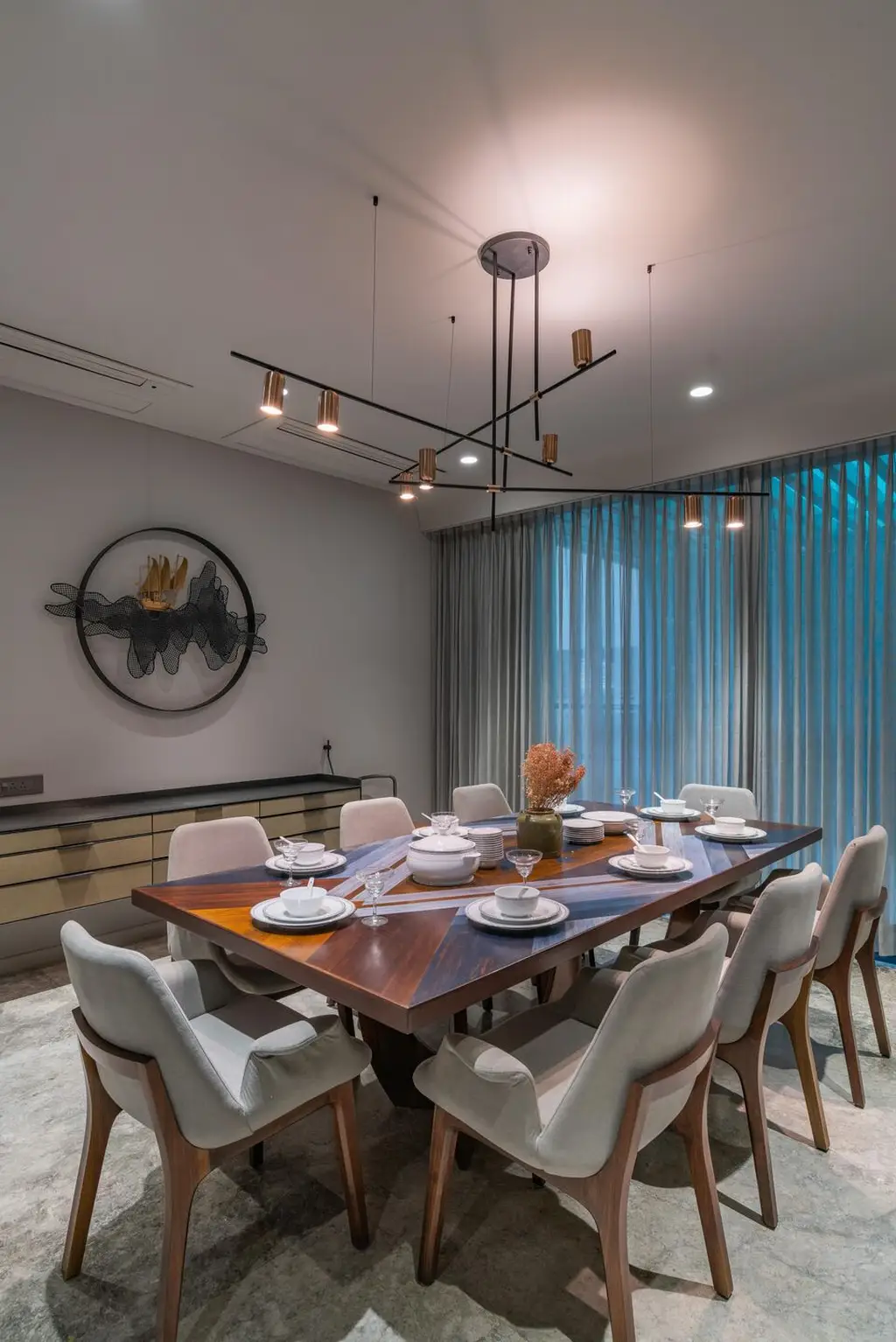 Contemporary Oasis by Designer’s Circle, A Sunlit Sanctuary of Texture, Art, and Minimal Boldness