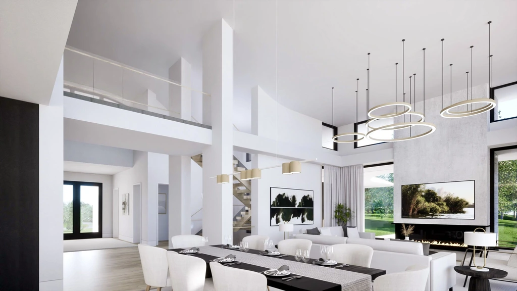 Curving Modern by JMAD A Sculptural Lakefront Home That Redefines Rooflines 10