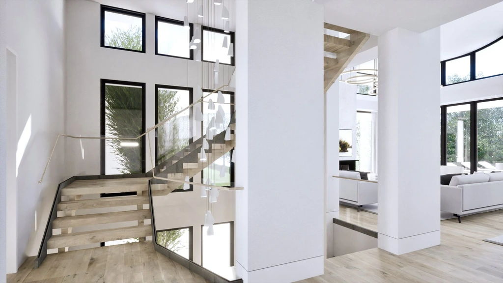 Curving Modern by JMAD, A Sculptural Home Redefining Modern Architecture