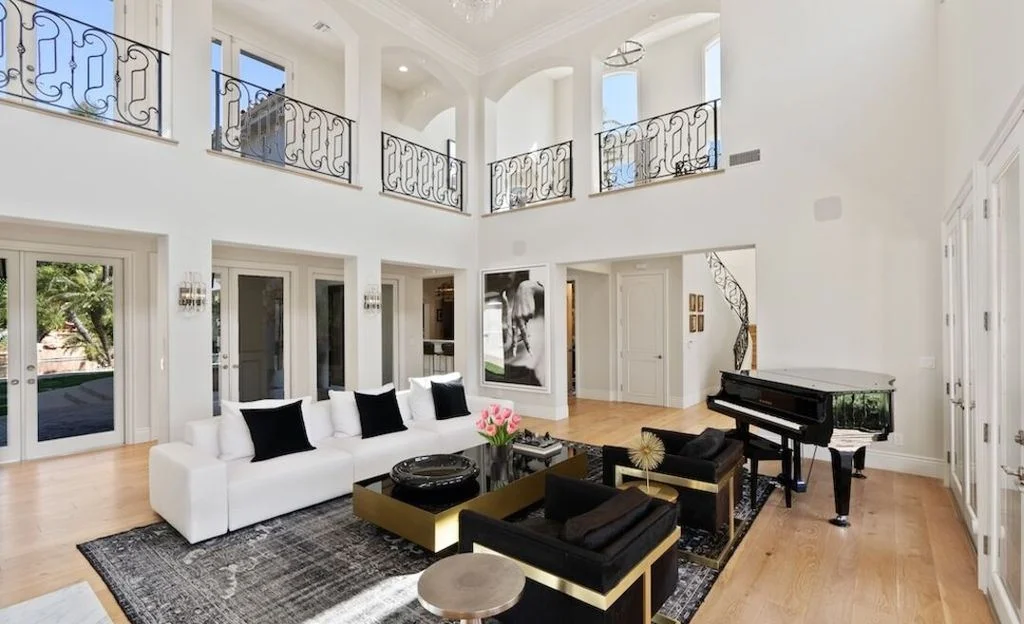 Experience Magnificent Mediterranean Luxury at 23593 Park South St — A Private Calabasas Retreat for 8 5