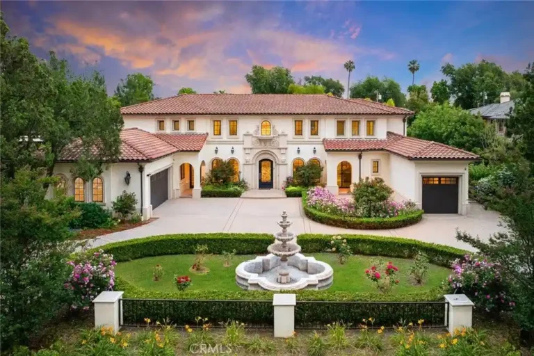 Sprawling Mediterranean Luxury Estate in California Listed for $7.68 Million