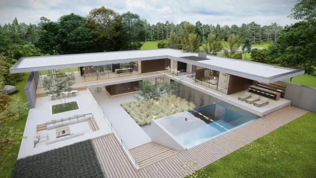Fusion House by STATE of Architecture, A Harmonious Blend of Contrast, Rhythm, and Serenity