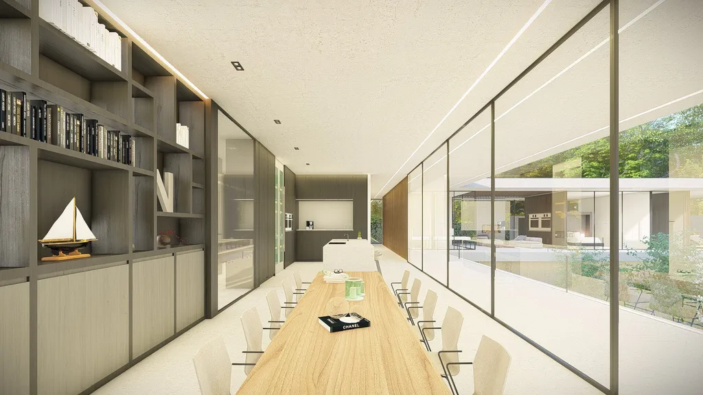 Fusion House by STATE of Architecture, A Harmonious Blend of Contrast, Rhythm, and Serenity