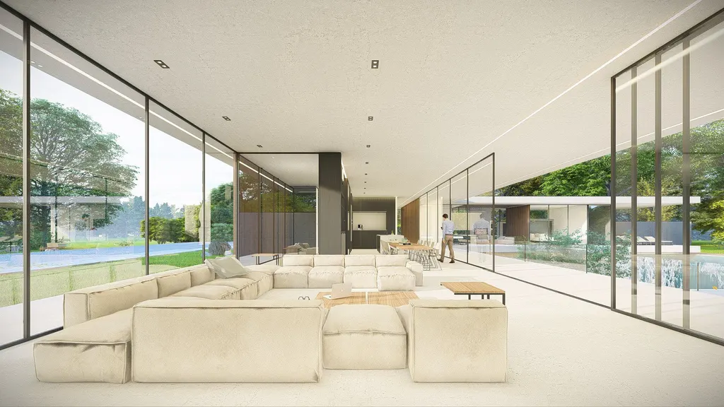Fusion House by STATE of Architecture, A Harmonious Blend of Contrast, Rhythm, and Serenity