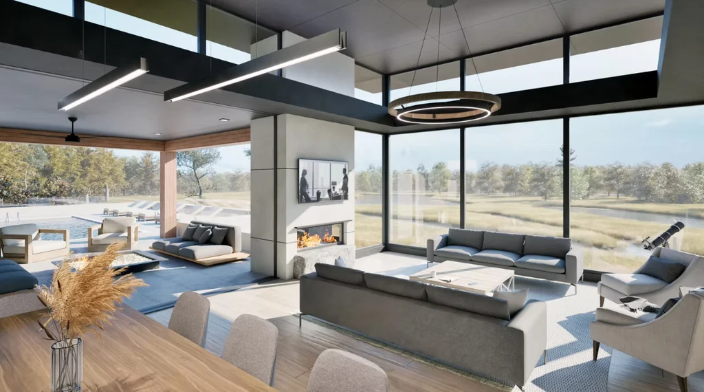 Hillside Modern by JMAD, A Sculpted Retreat Merging Landscape and Architecture
