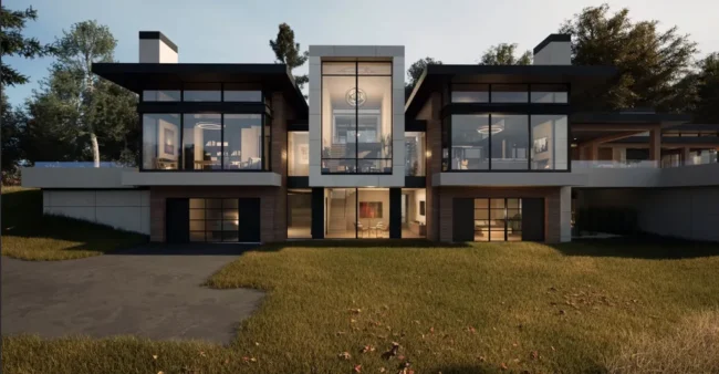 Hillside Modern by JMAD, A Sculpted Retreat Merging Landscape and Architecture