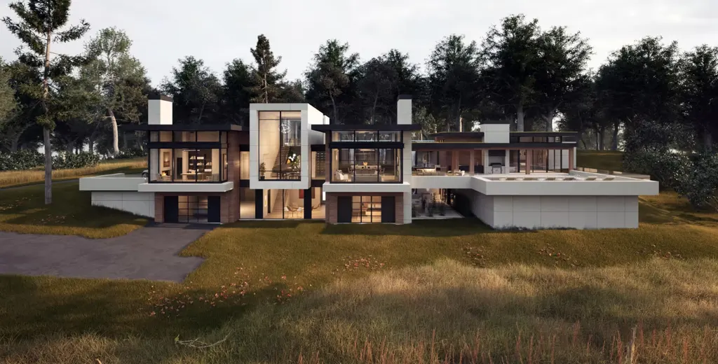 Hillside Modern by JMAD, A Sculpted Retreat Merging Landscape and Architecture